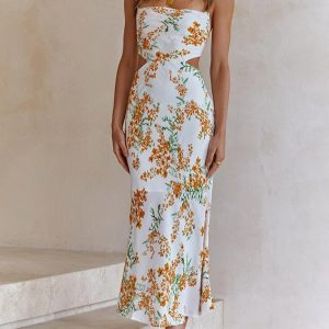 Robe Longue Eté Fleurie