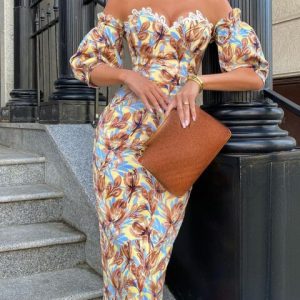 Robe Grosse Fleur